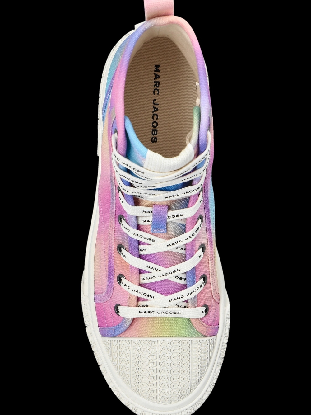 Pastel Tie-Dye Marc Jacobs High-Top Sneakers!.
